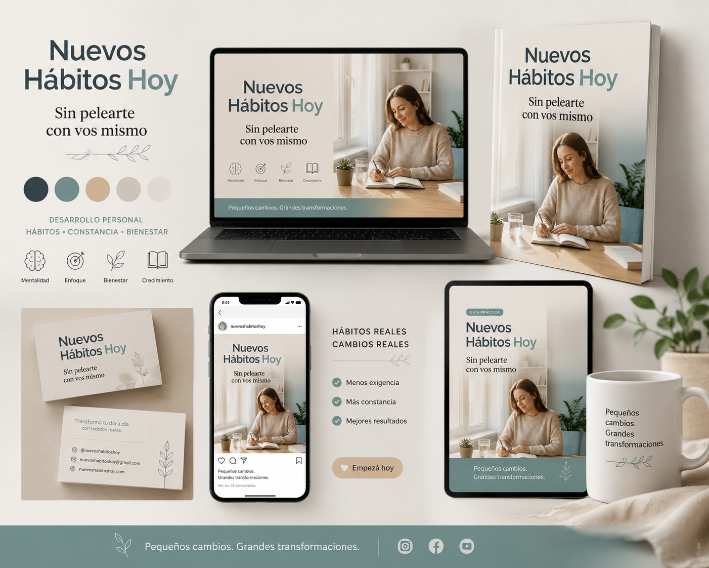 Nuevos Hábitos Hoy-  Un Sistema Simple Para Crear Tu Mejor Versión